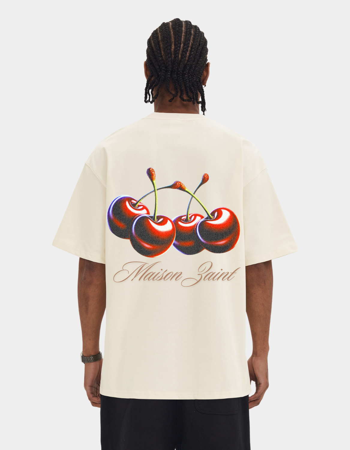CHERRY OVERSIZED TEE