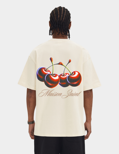CHERRY OVERSIZED TEE