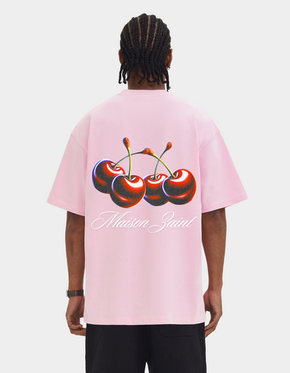 CHERRY OVERSIZED TEE