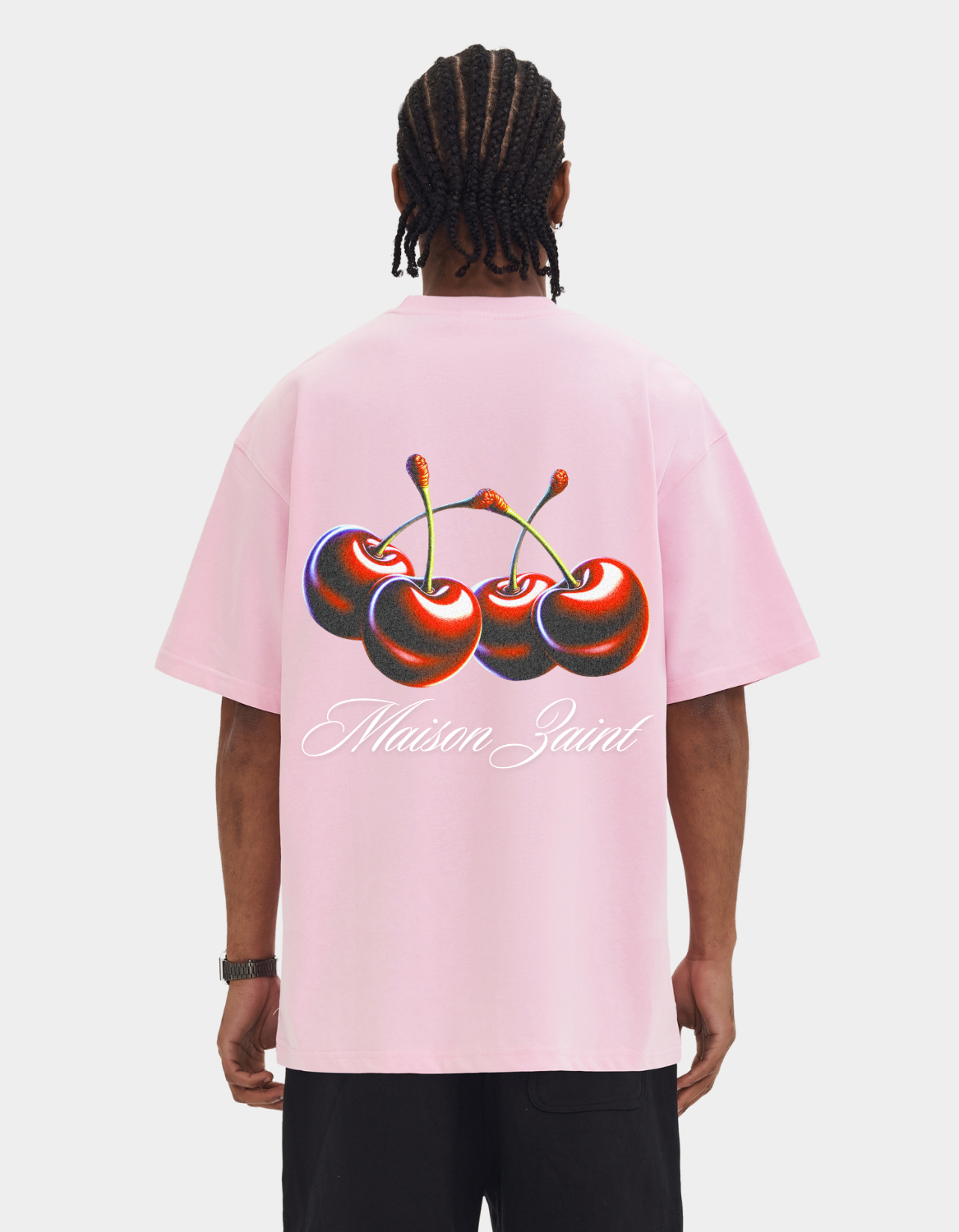 CHERRY OVERSIZED TEE