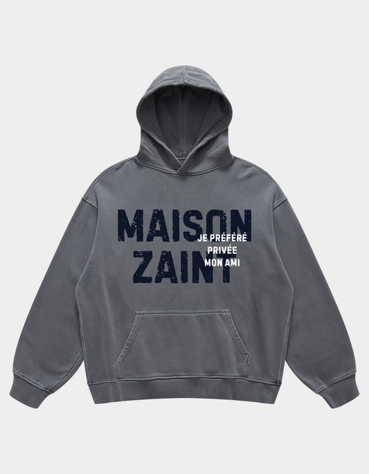 JE PREFERE PRIVÉE FADED HOODIE