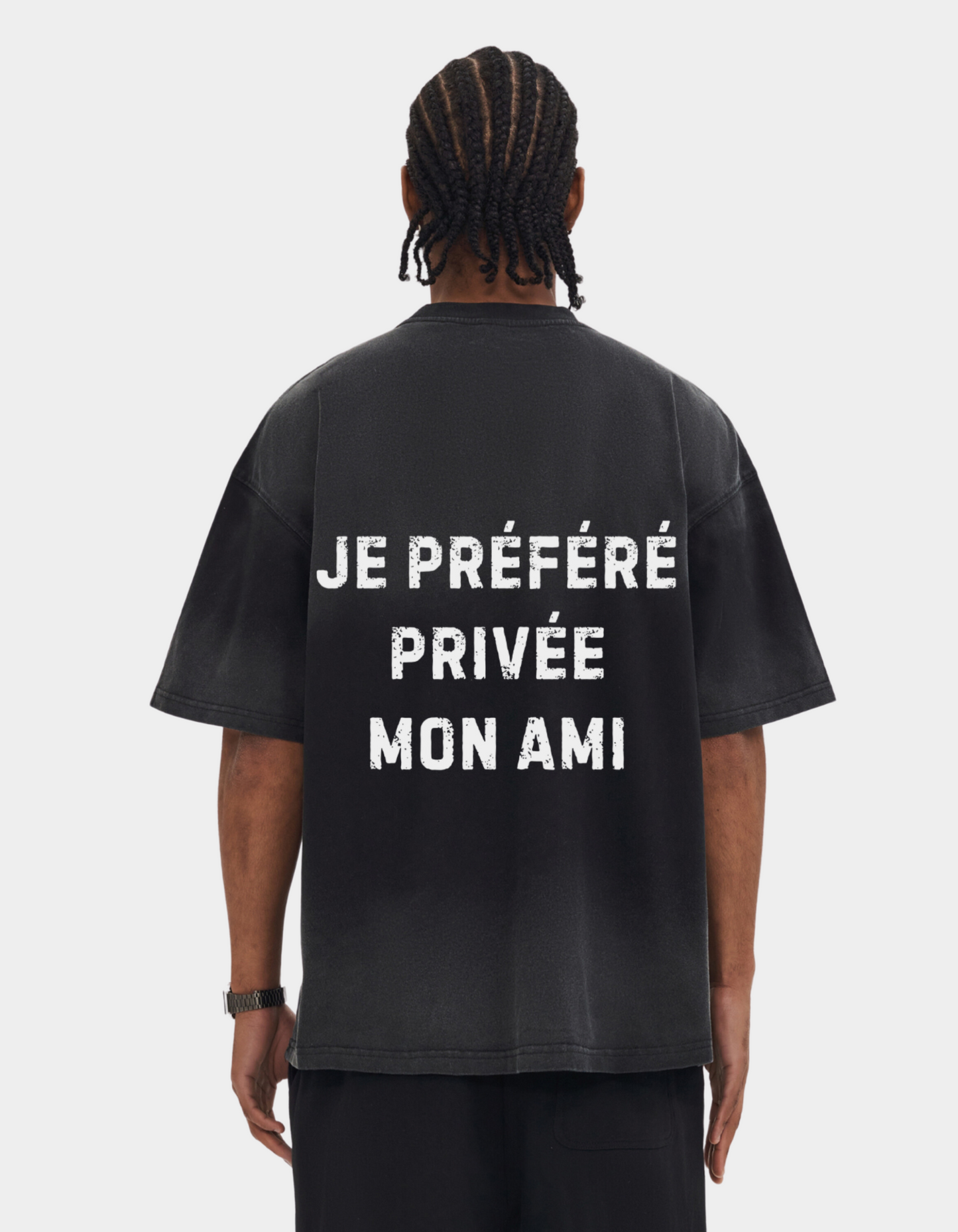 PRIVÉE MON AMI FADED TEE