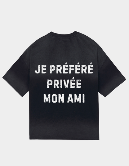 PRIVÉE MON AMI FADED TEE